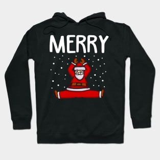 Yoga Funny Christmas Sweater Hoodie